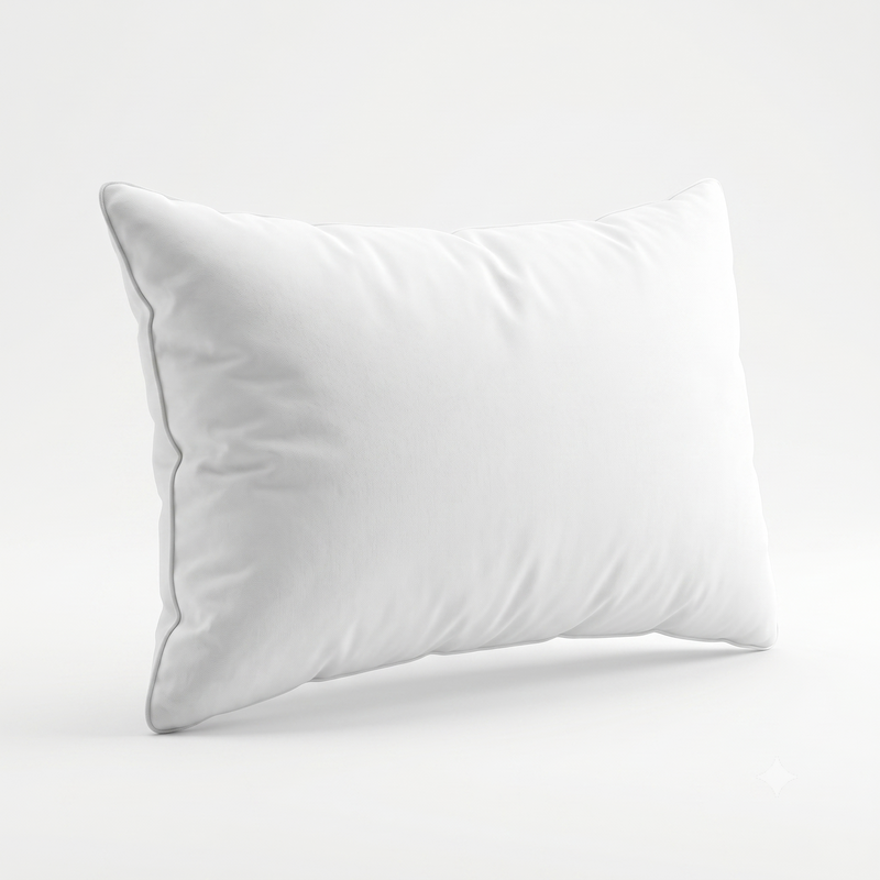 Almohada Fibra Antiácaros · Soporte Cervical · Tejido Transpirable
