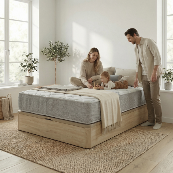 pack colchón BIBI canapé abatible dormitorio familia hogar matrimonio descanso