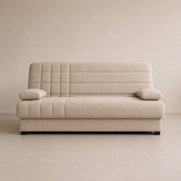 Sofá Cama EMMA Clic-Clac 190cm Arcón Integrado